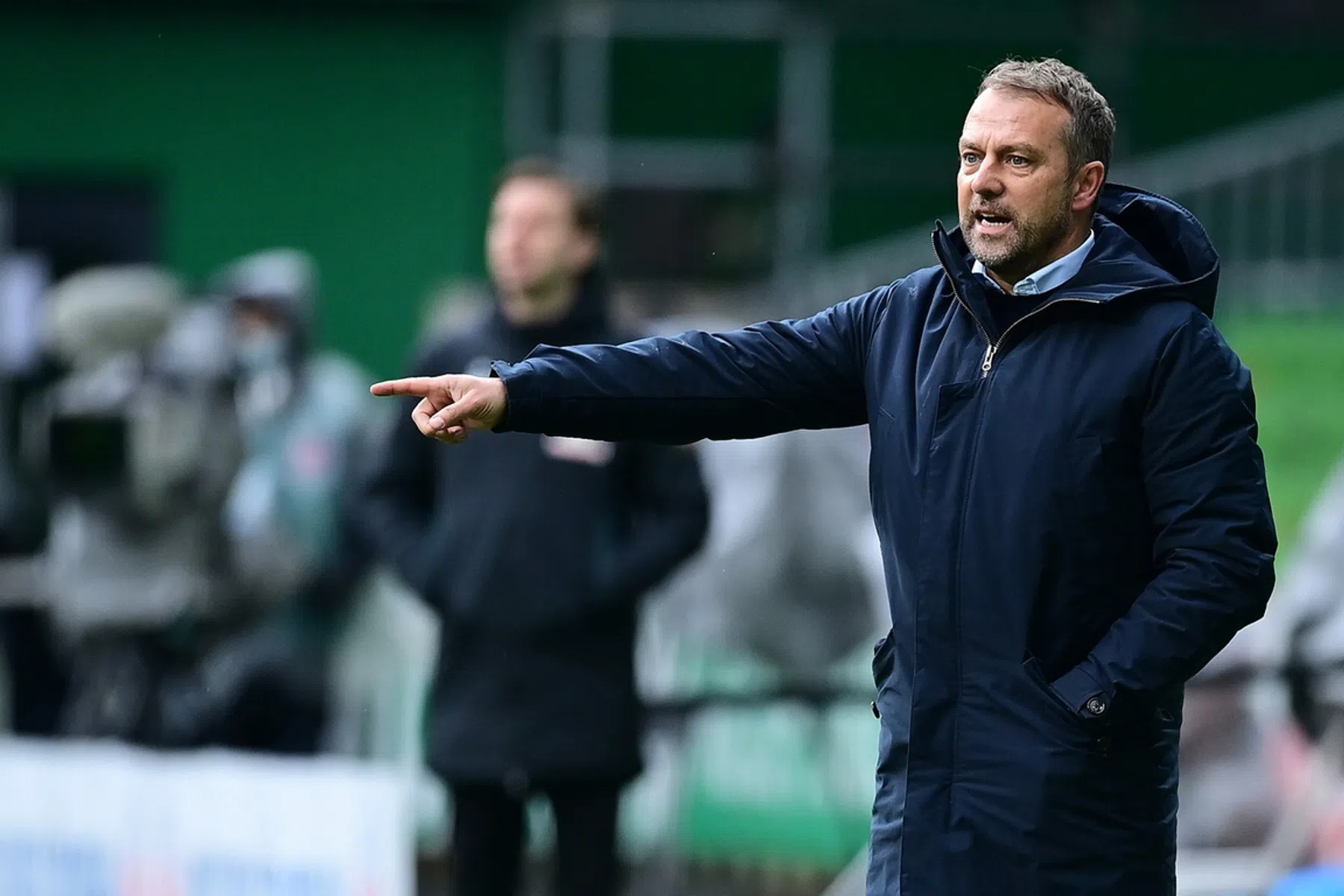 Vragen over clausule Nübel irriteren Flick: 'Ik bepaal de opstelling'