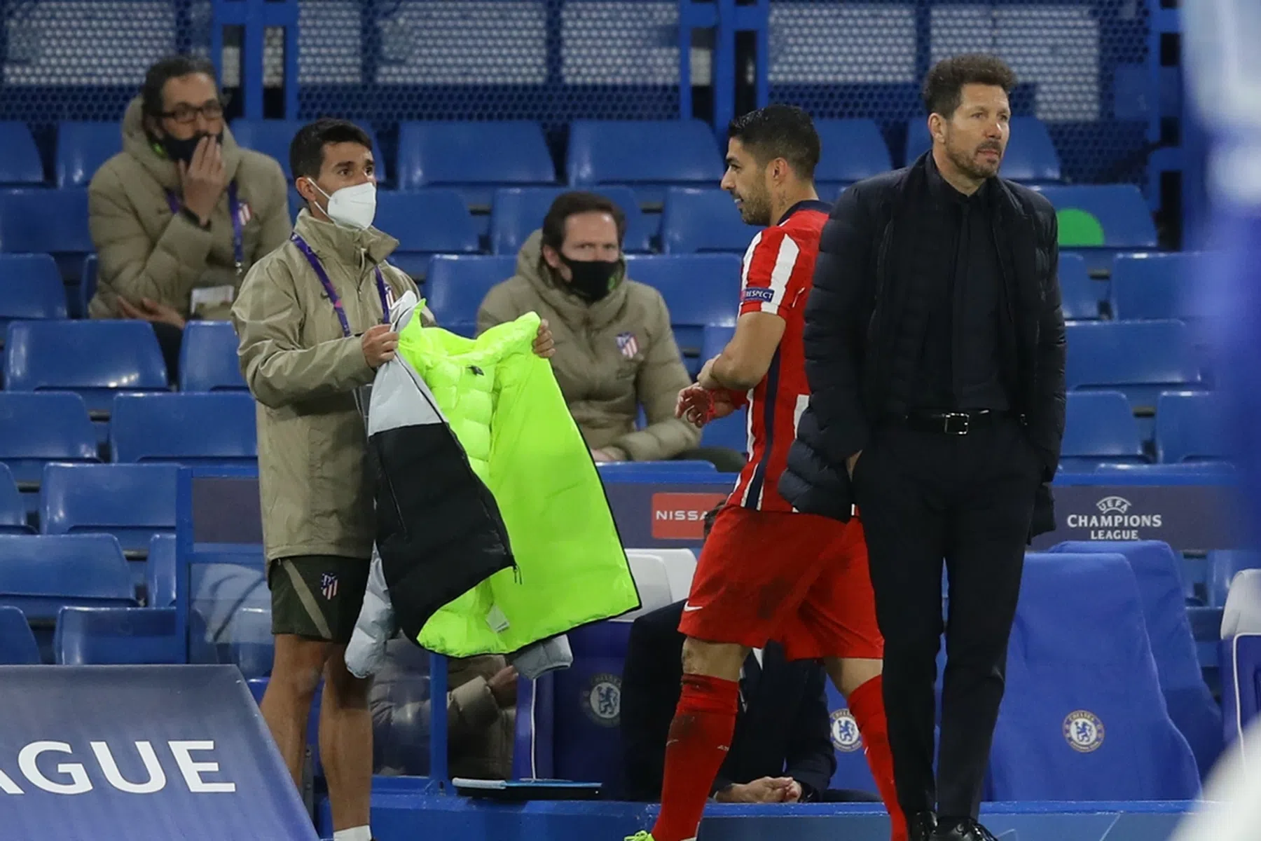 Simeone verklaart vroege wissel Suárez en snapt zijn ongenoegen