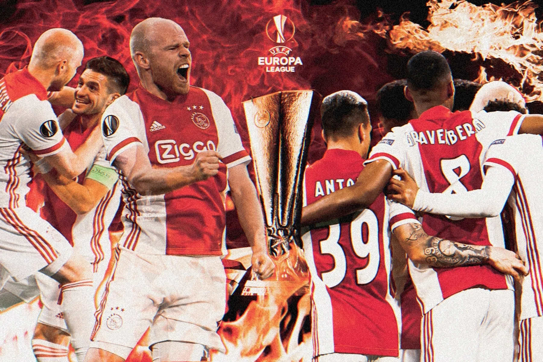 Ajax stuit in kwartfinale Europa League op AS Roma en Karsdorp