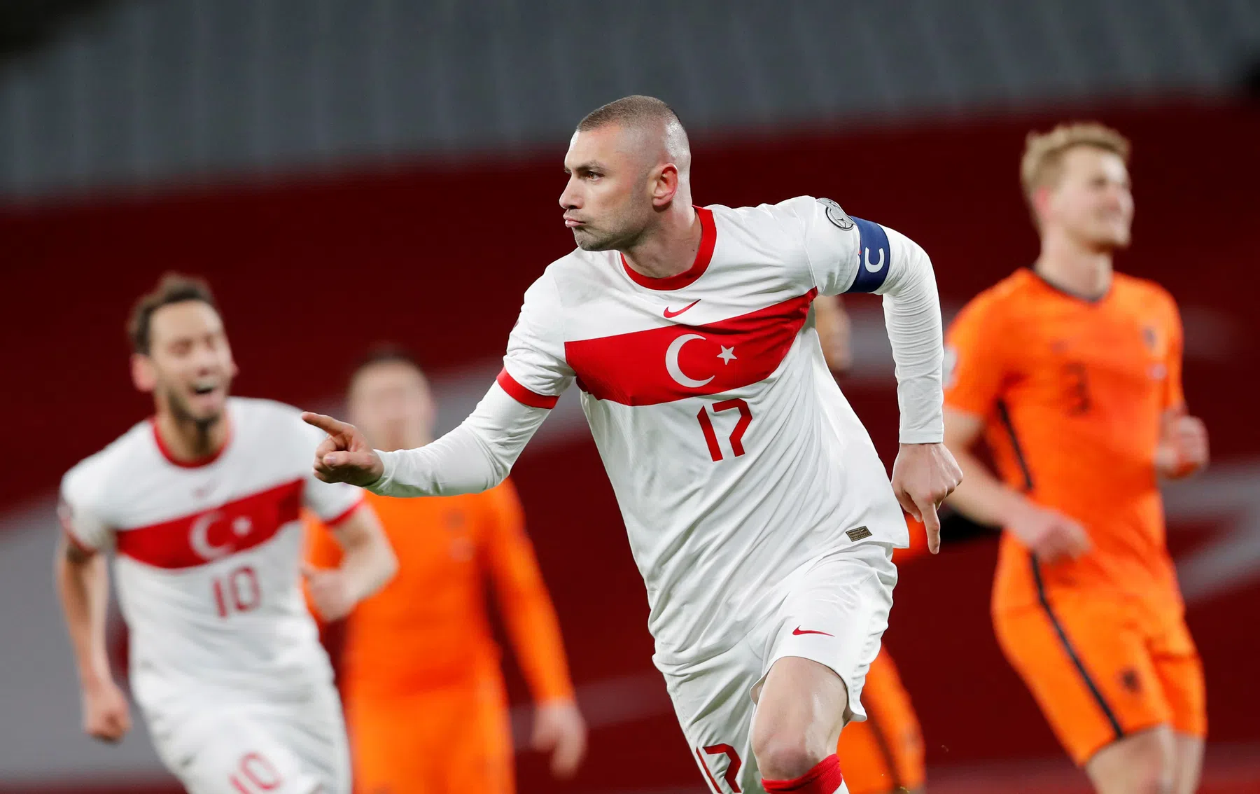 Erdogan feliciteert Turkse voetballers na 'geweldige wedstrijd'