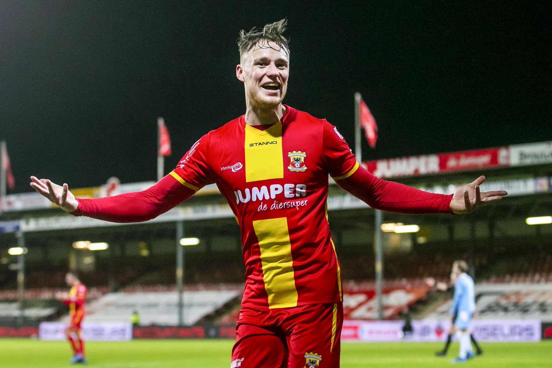 Sam Beukema: van 145 euro per maand naar opvallende Go Ahead-goalgetter 