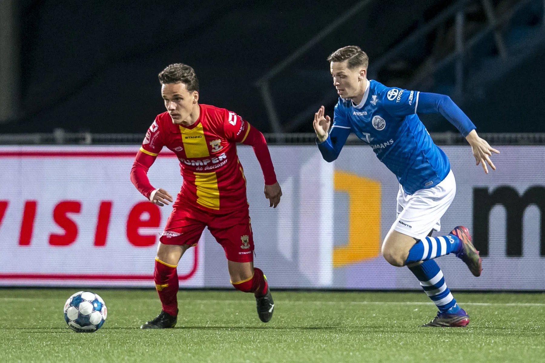 Go Ahead laat in spektakelstuk gouden kans liggen om stevig in te lopen