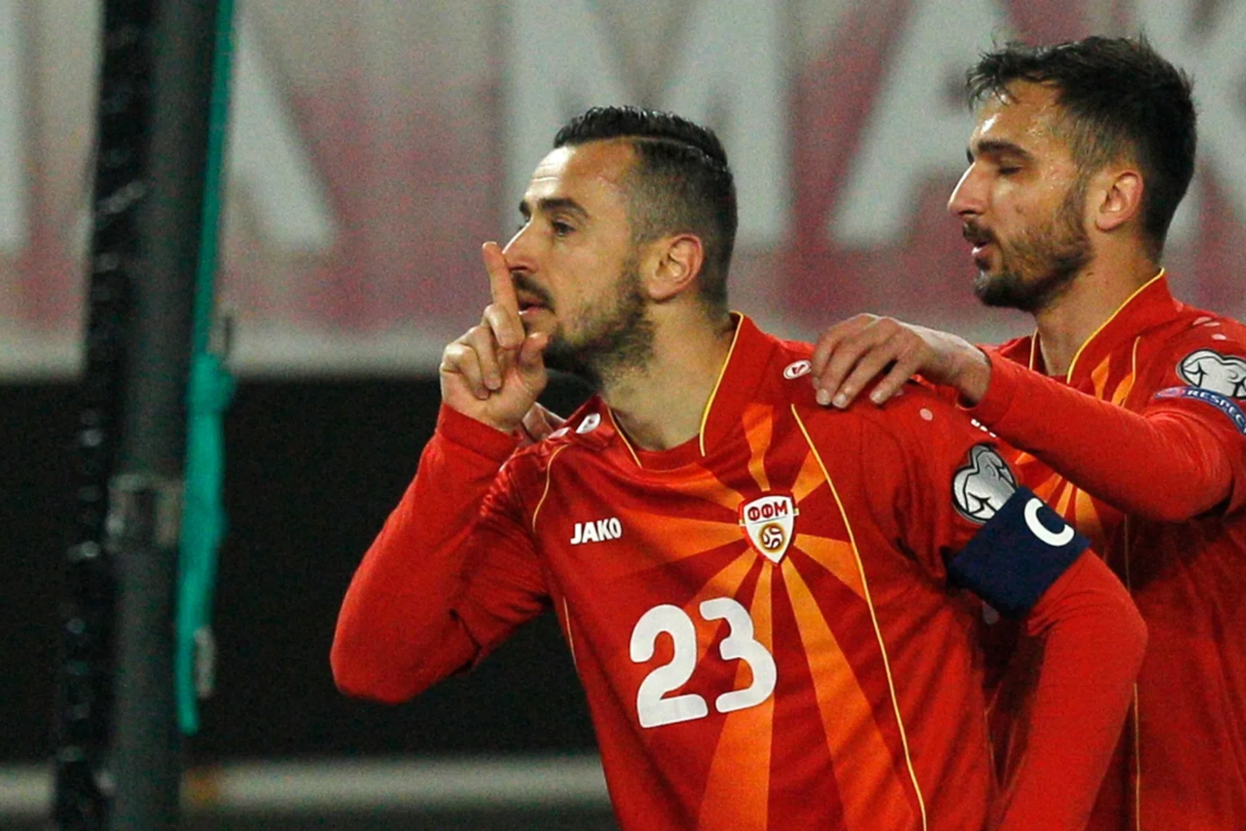 Uitzinnig juichen kost Nestorovski duel met Duitsland