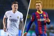 Thumbnail for article: Strijd van de passers: De Jong tegenover Kroos in Clásico