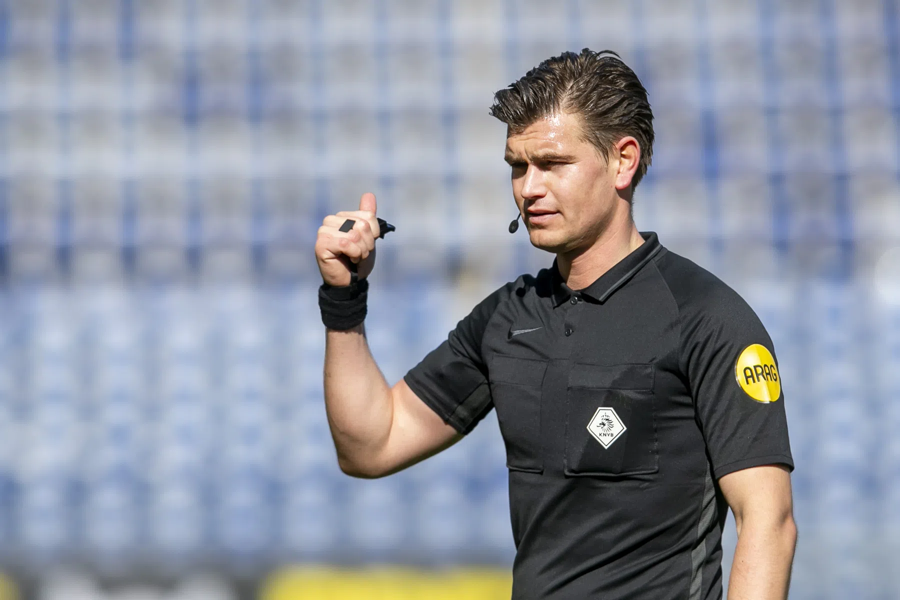 Woede richting scheidsrechter Kooij ongegrond volgens KNVB