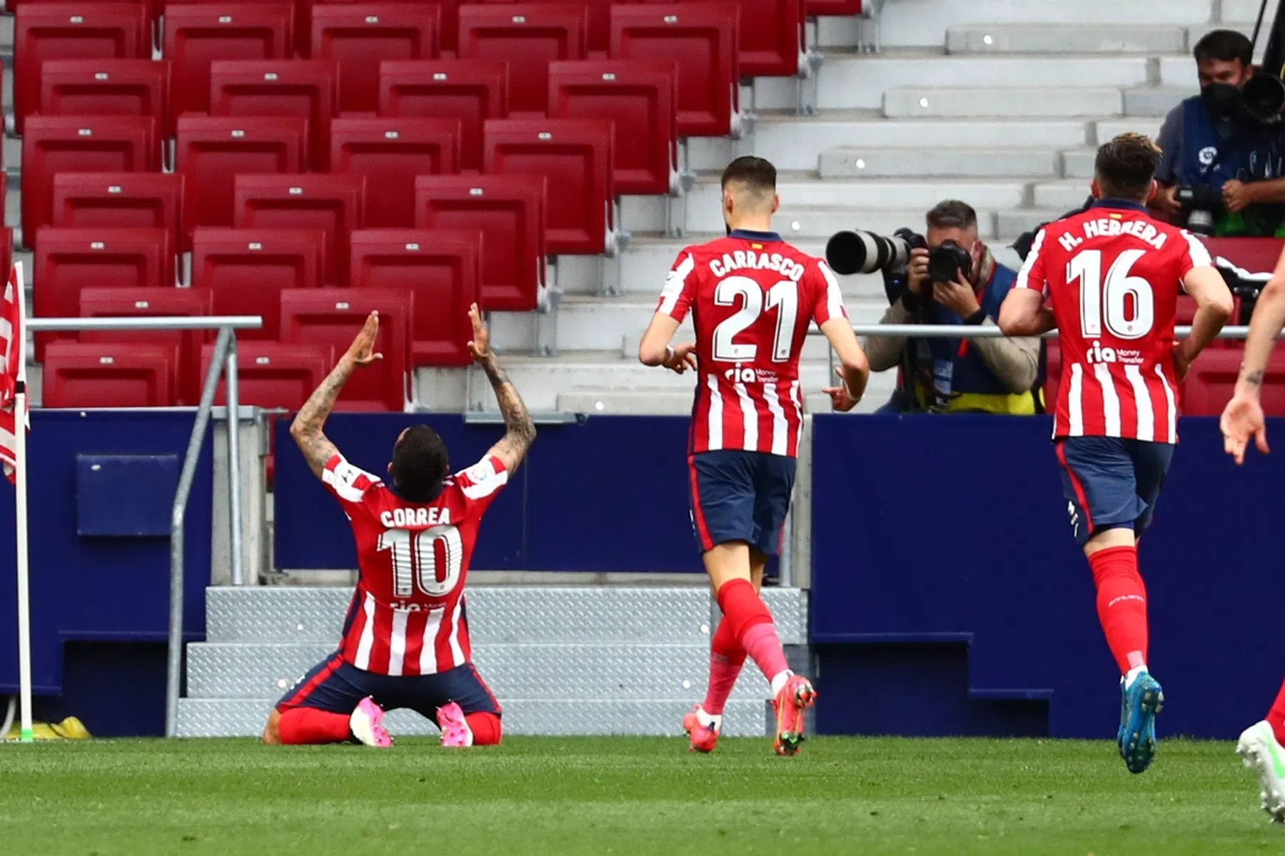 Koploper Atlético tankt vertrouwen op weg naar reeks van de waarheid