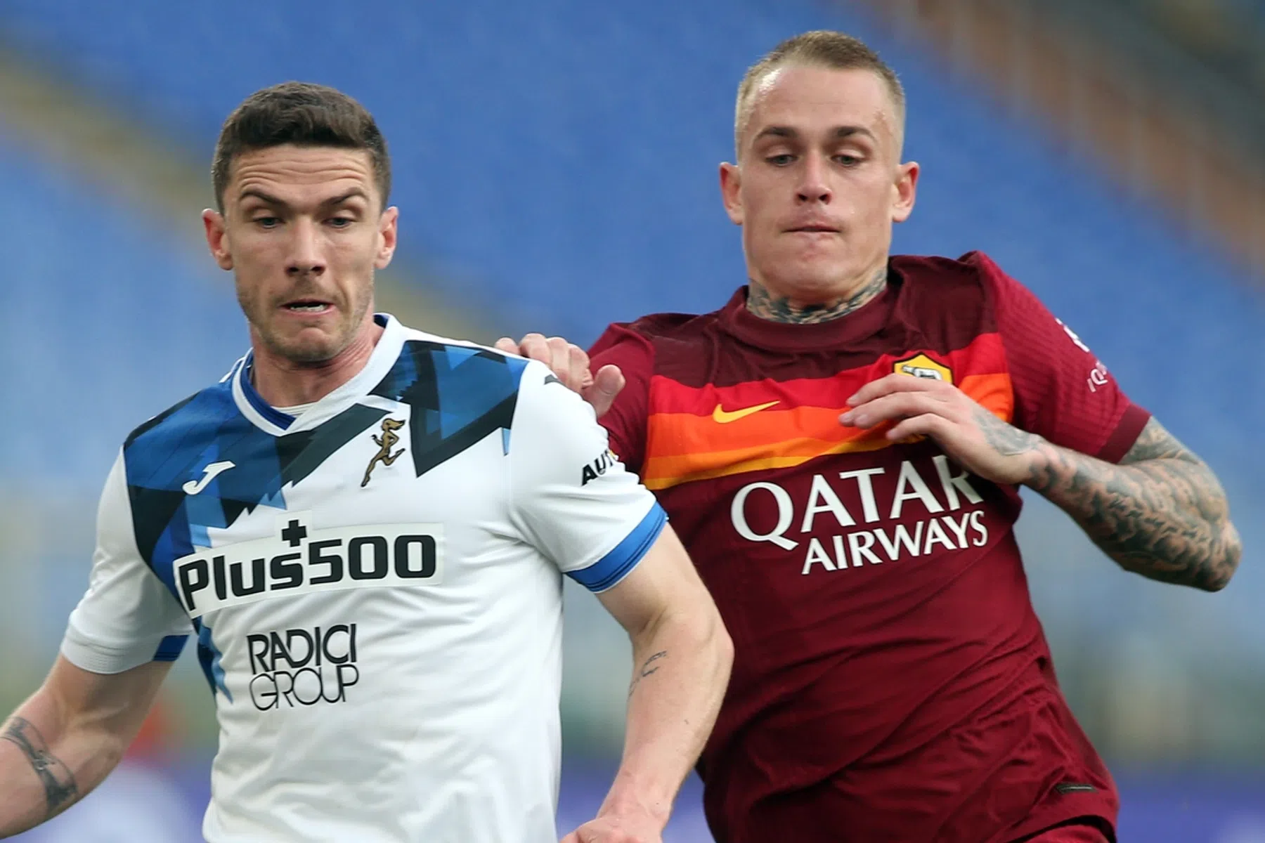 AS Roma ploetert ook na rood voor Gosens voort in Serie A