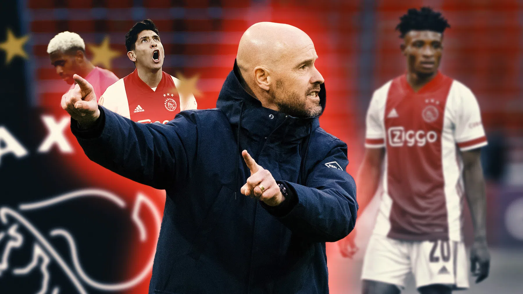 Harde dreun voor Ajax: 'Balen van matig spel en ongelukkige Kudus'