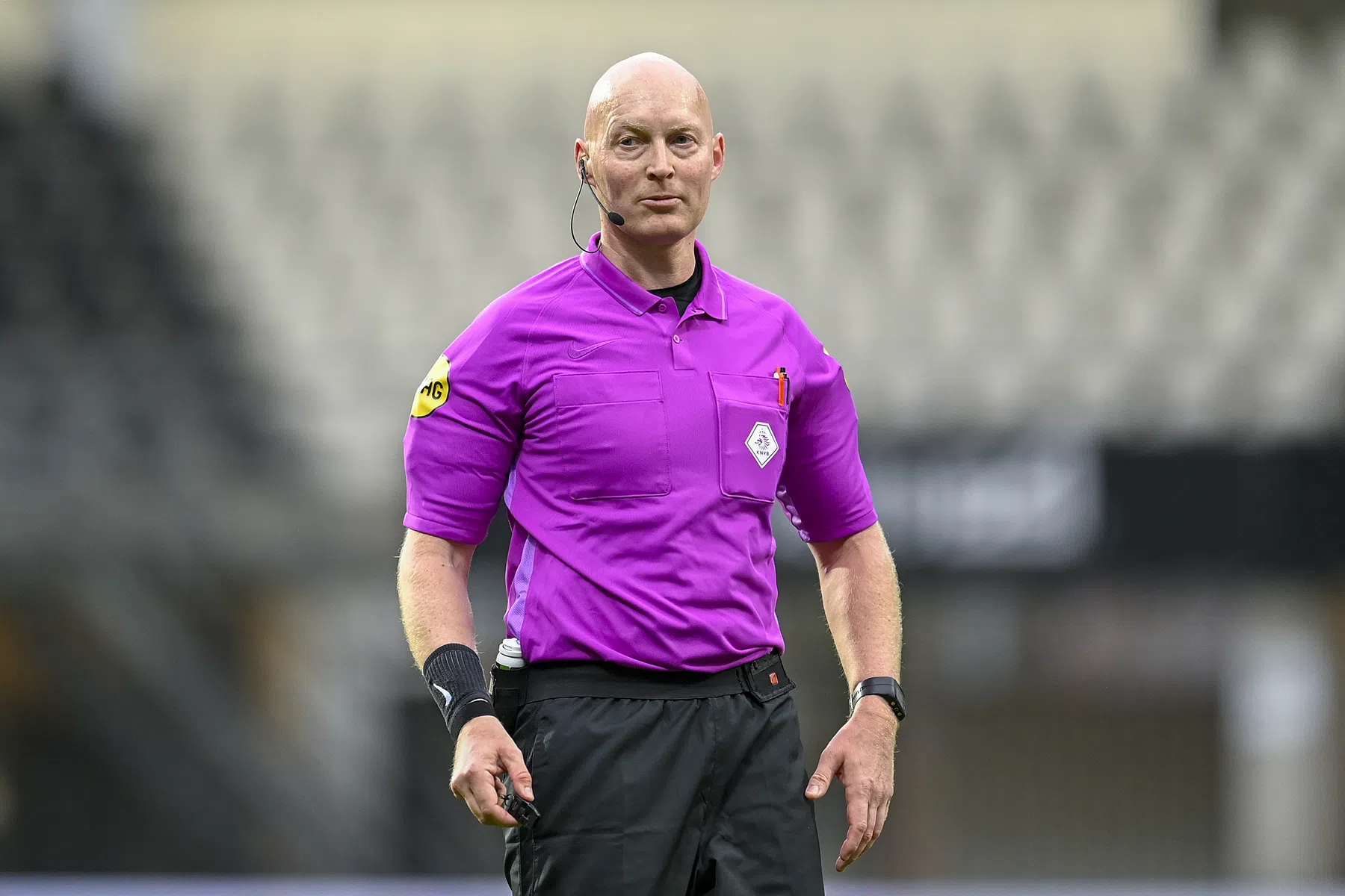 Blessureleed maakt einde aan 'pechseizoen' arbiter Siemen Mulder