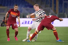 Thumbnail for article: Dodelijke Cavani neemt laatste hoop Roma weg bij zeldzame basisplaats Van de Beek