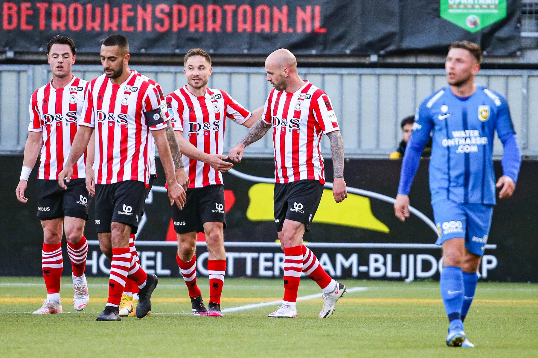 Sparta ruikt play-offs na verrassende zege op Vitesse