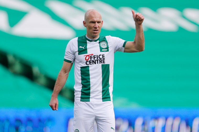 Robben na 238 dagen weer in de basis bij FC Groningen