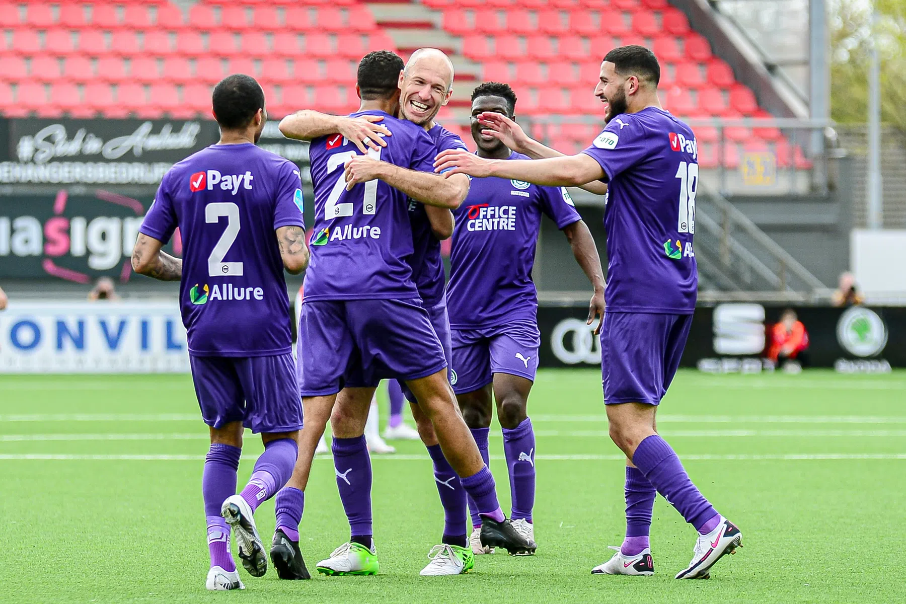 FC Groningen na Robben-show hofleverancier van Elftal van de Week