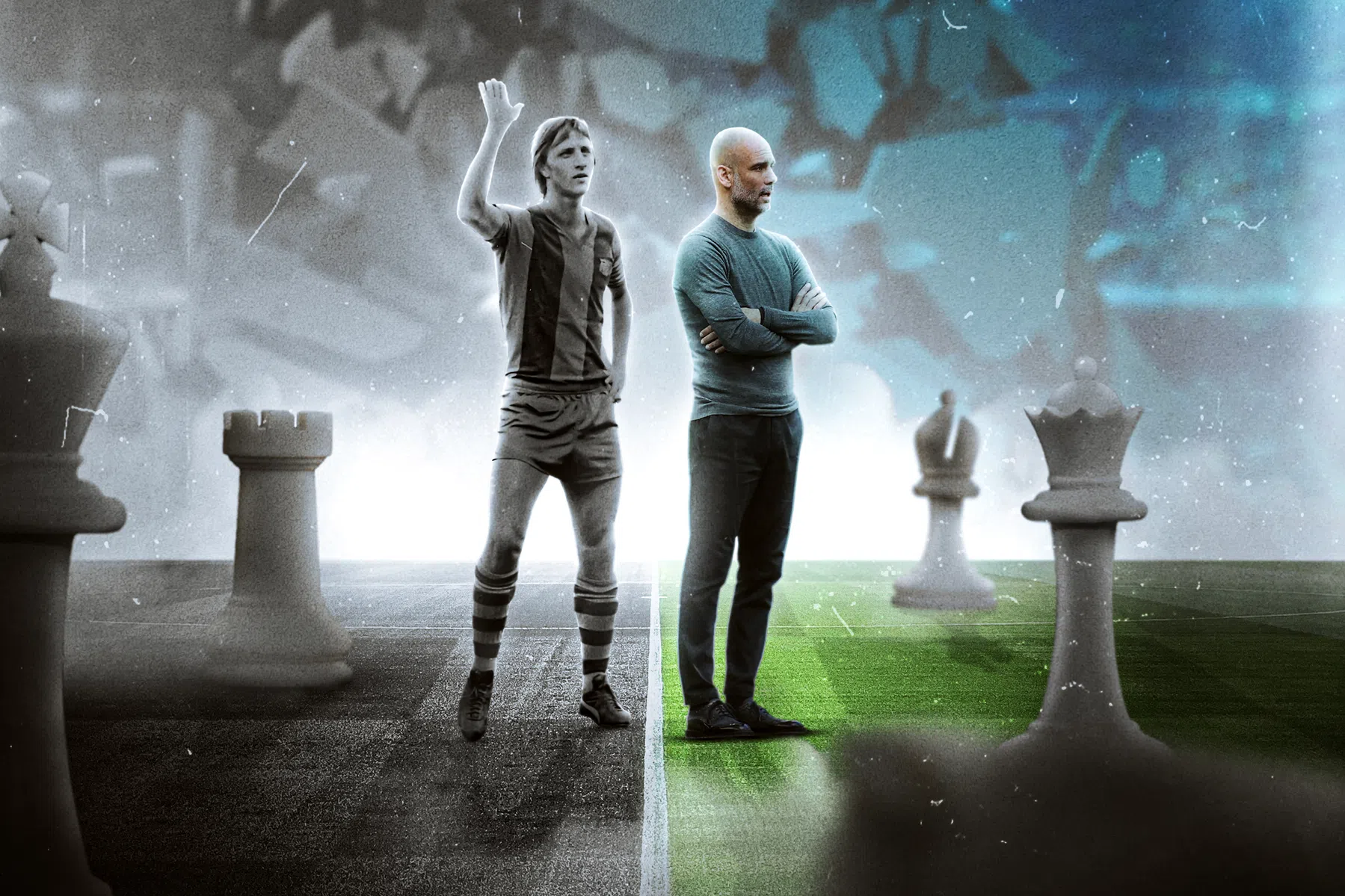 Kijk naar Manchester City en zie Johan Cruijff