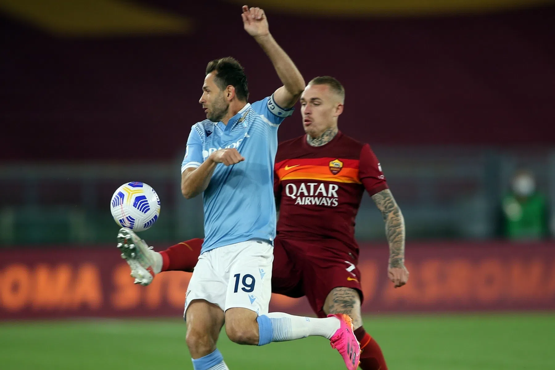 Lazio kan Champions League vergeten na nederlaag bij aartsrivaal Roma