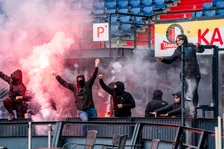 Thumbnail for article: Tientallen Feyenoord-fans dringen De Kuip binnen met vuurwerk