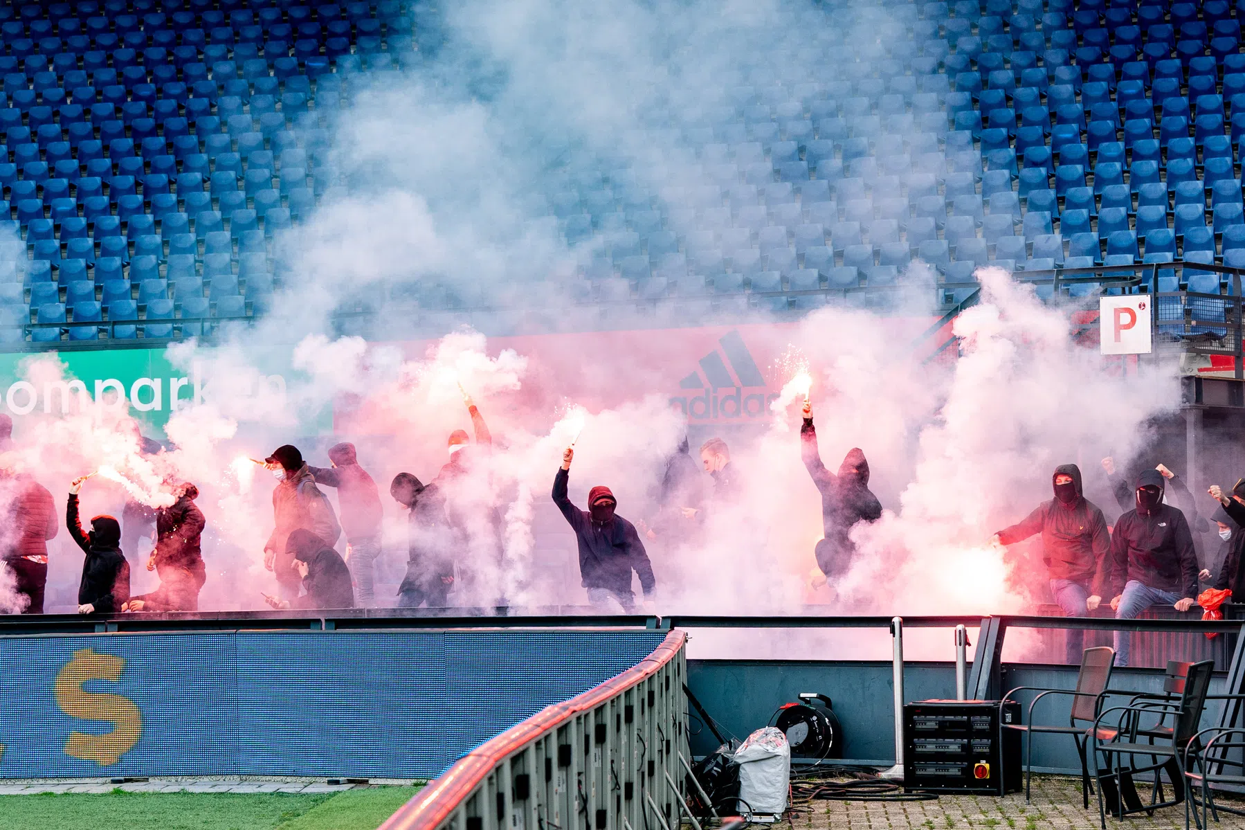 Stadiondirecteur Feyenoord: 'Vermoeden dat er een sleutel in omloop is'