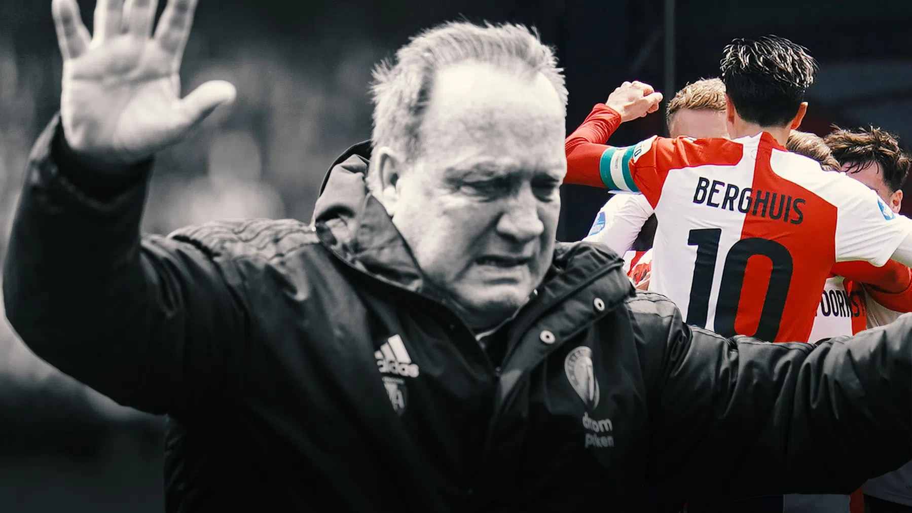 'Advocaat gaat door de voordeur weg bij Feyenoord'