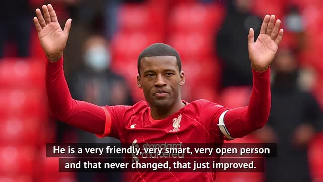 Klopp emotioneel na afscheid Wijnaldum: 'Ik verlies een vriend'