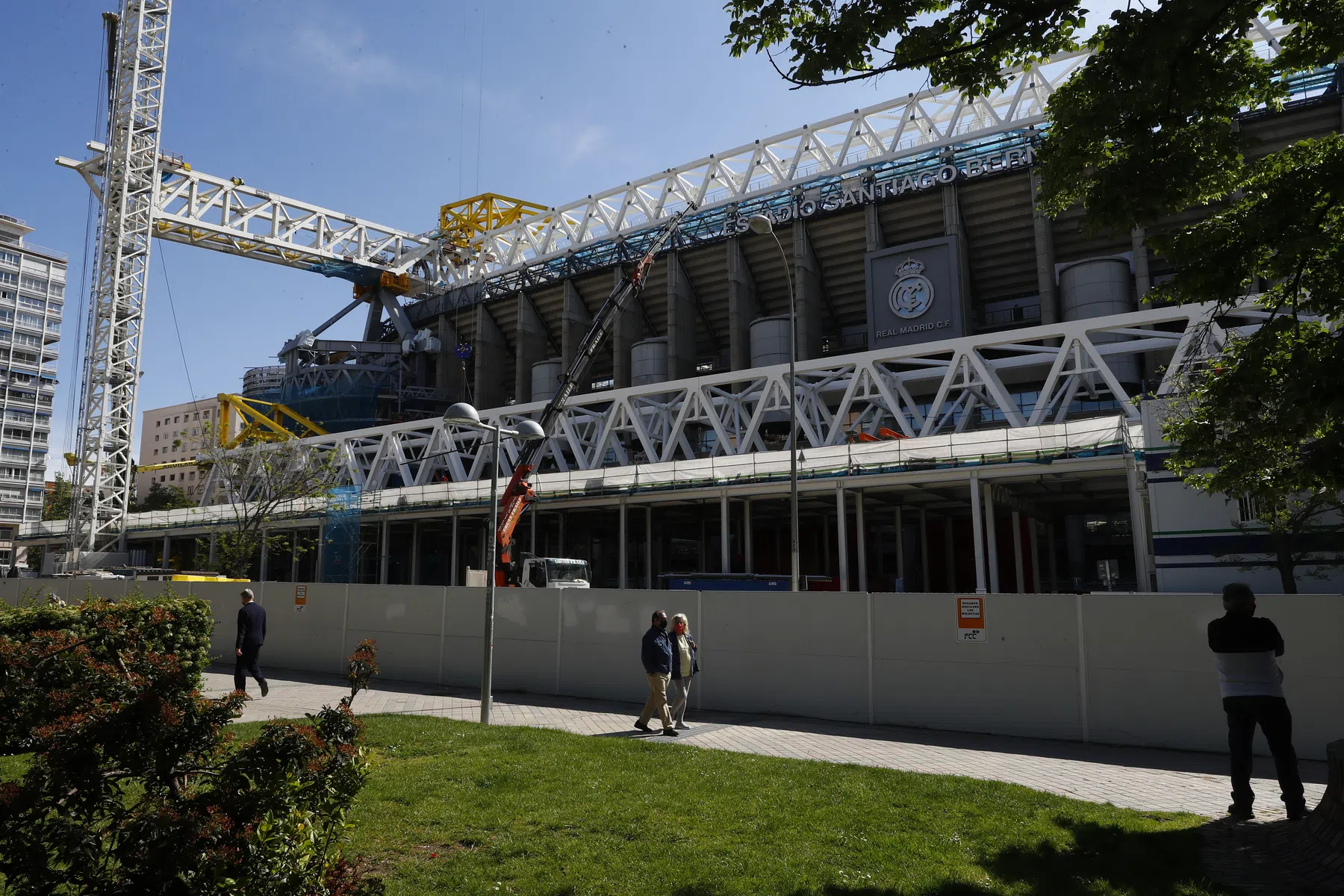 Brand in Santiago Bernabéu, stomme vragen van journalist