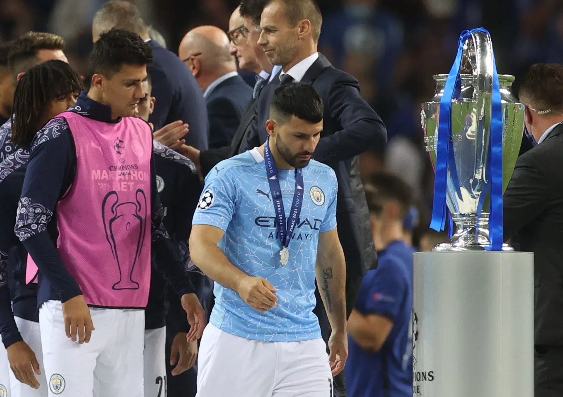 Dreun voor Agüero: superspits komt belofte net niet na
