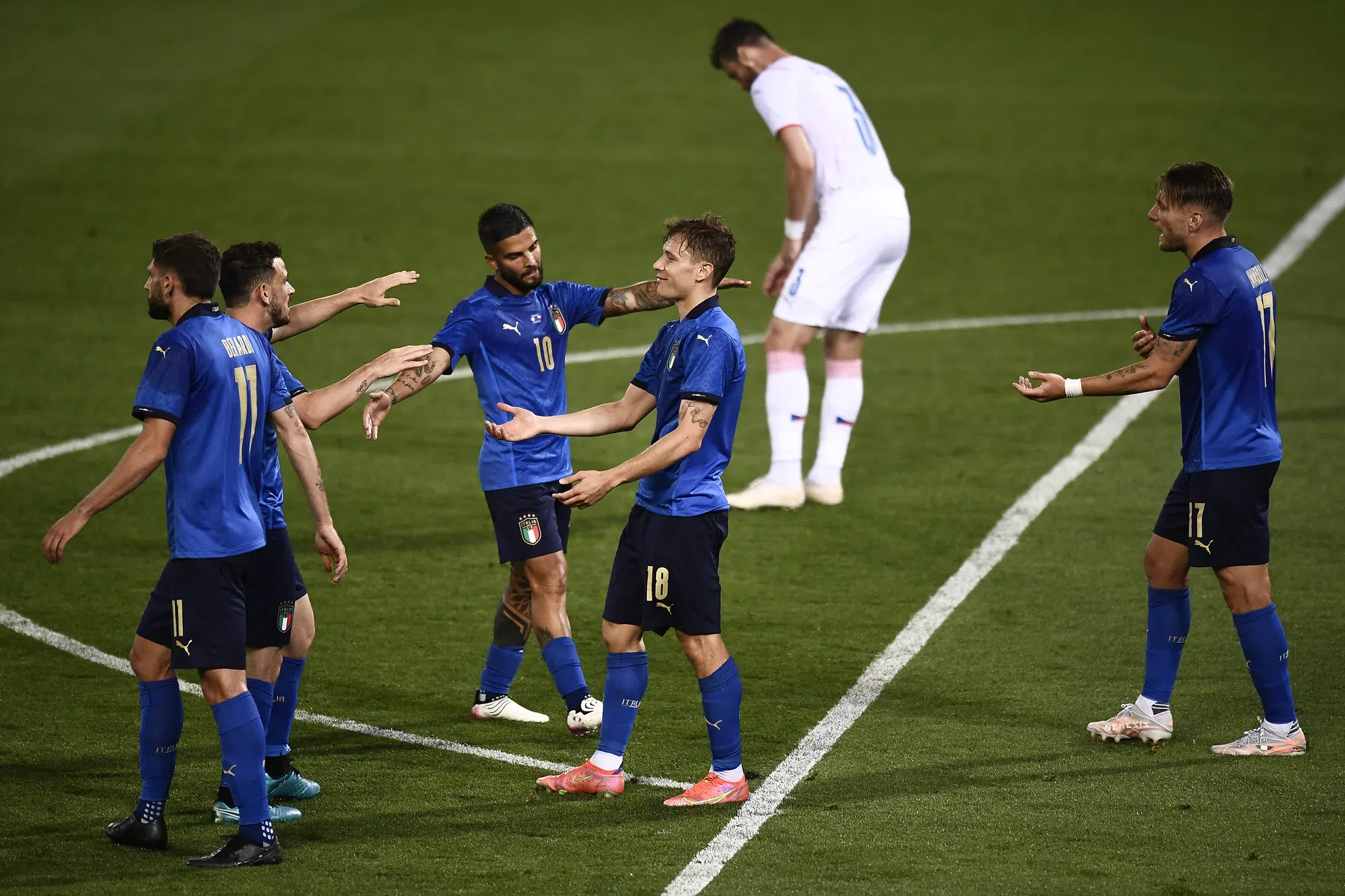 Swingend Italië werpt zich op als een van EK-favorieten