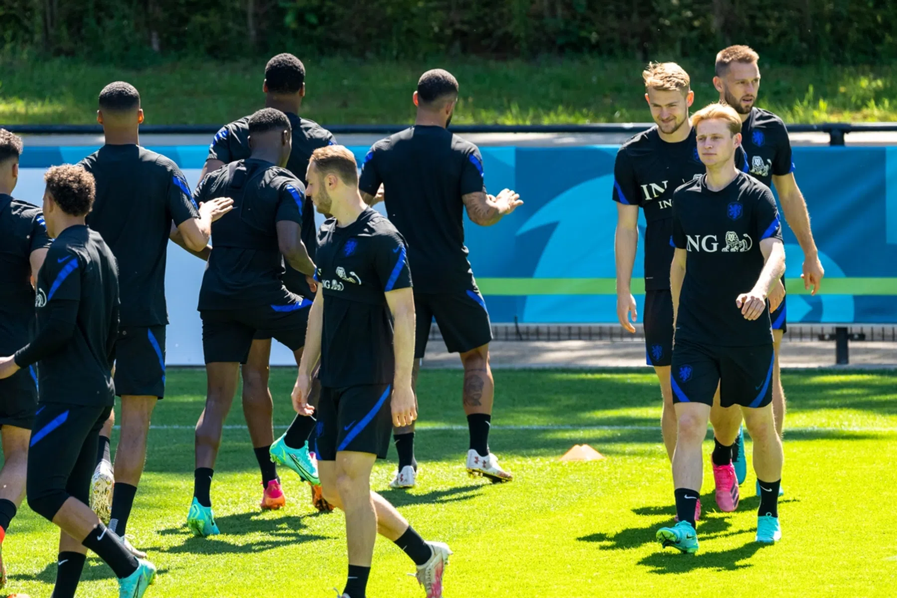 De Ligt traint gedeeltelijk mee met Oranje richting EK-start