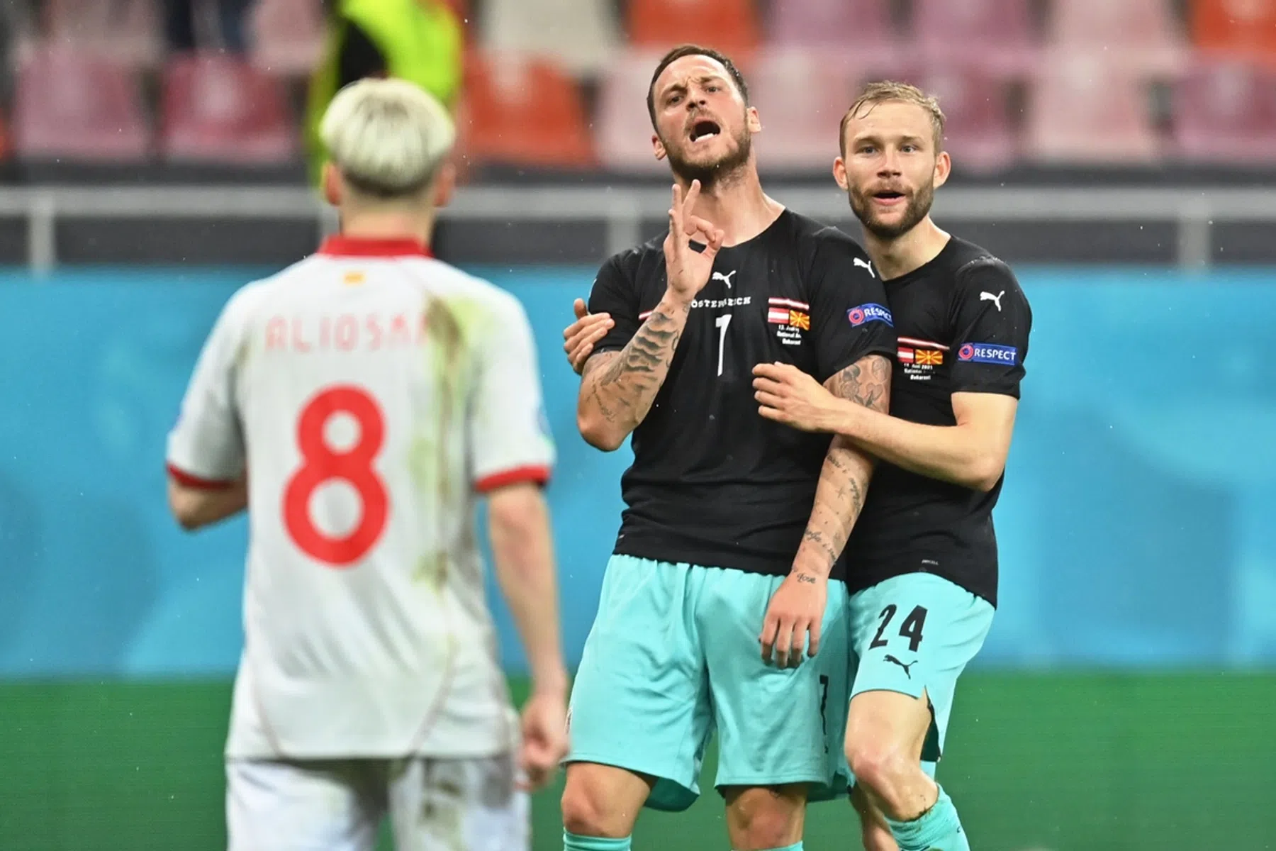 Arnautovic reageert na ophef over verhitte reactie: 'Ik ben geen racist'