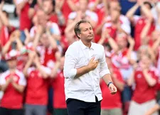 Thumbnail for article: Emotionele Deense bondscoach enorm trots, Eriksen appt medespelers