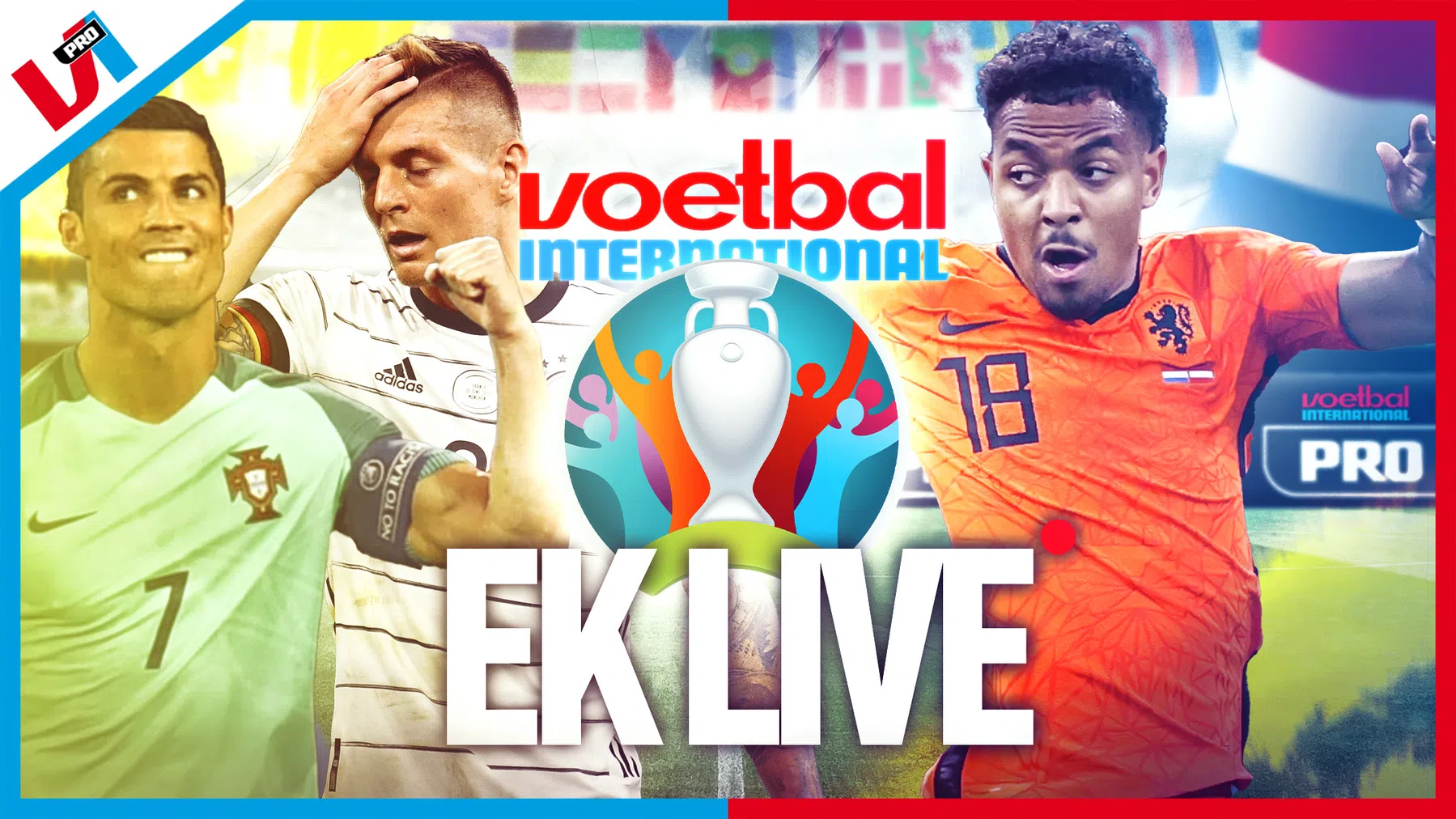 VI EK Live: de kraker in Groep F, update Oranje en situatie Eriksen