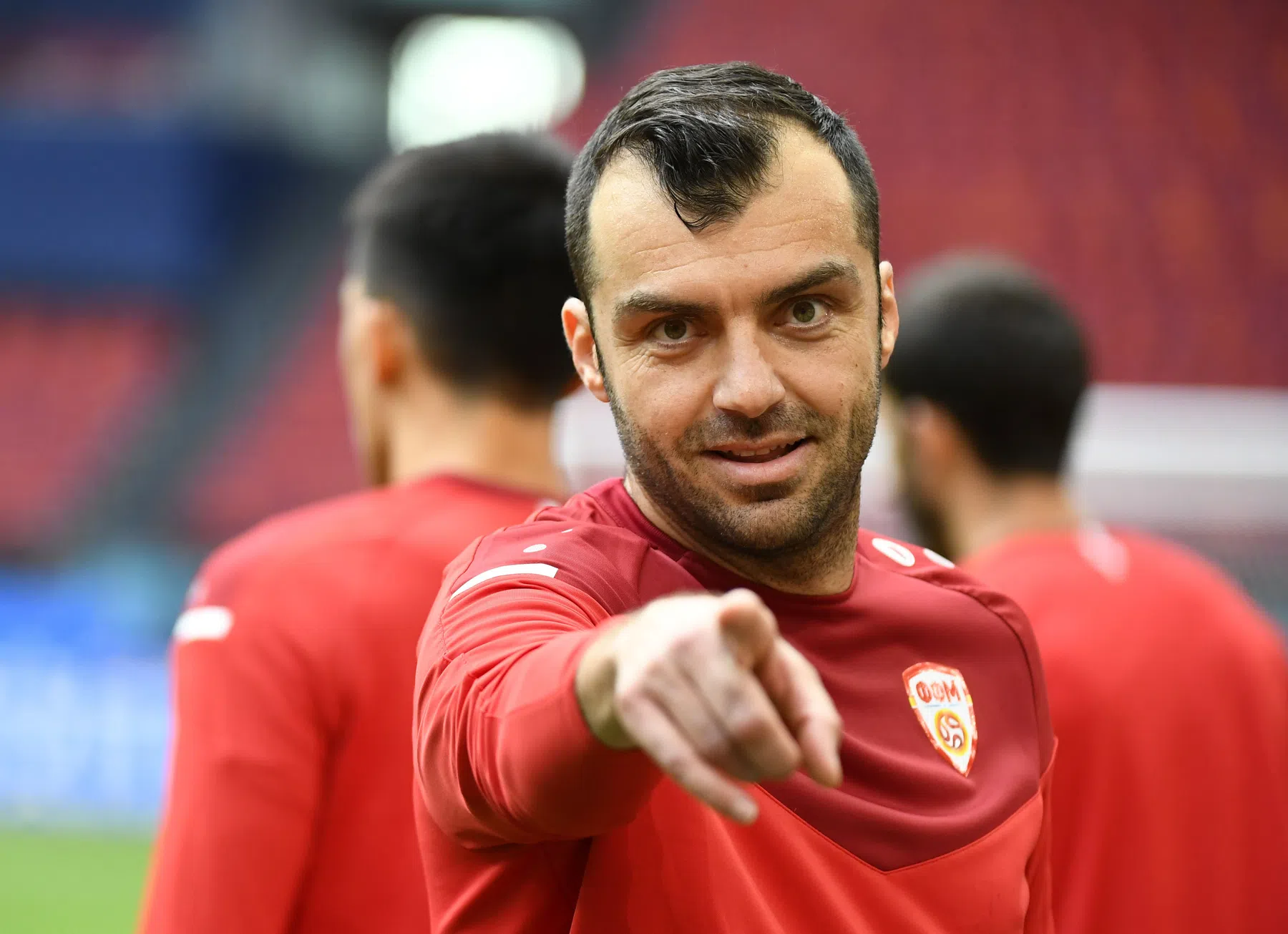 Pandev zwaait af: cadeau van Oranje en erehaag Noord-Macedonië 