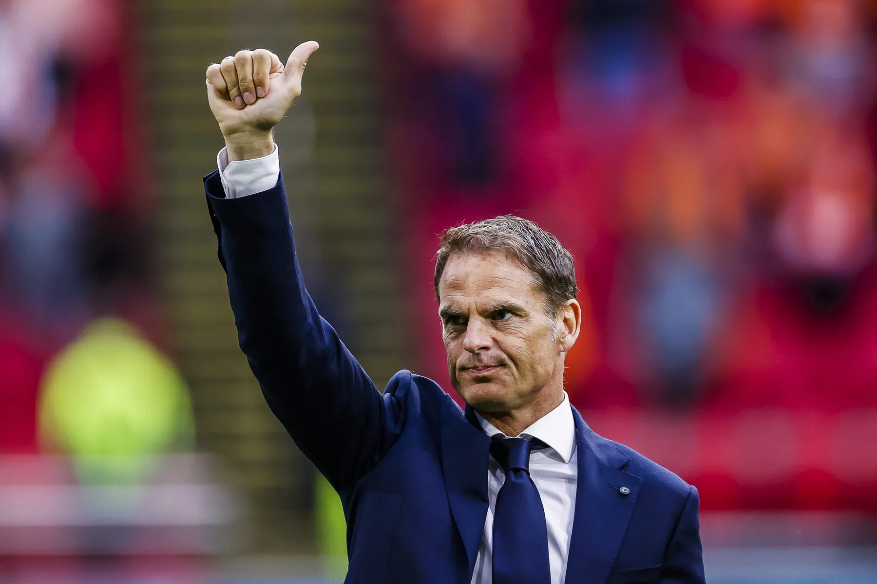 Zeer tevreden De Boer laat Weghorst en Malen nog in het duister tasten
