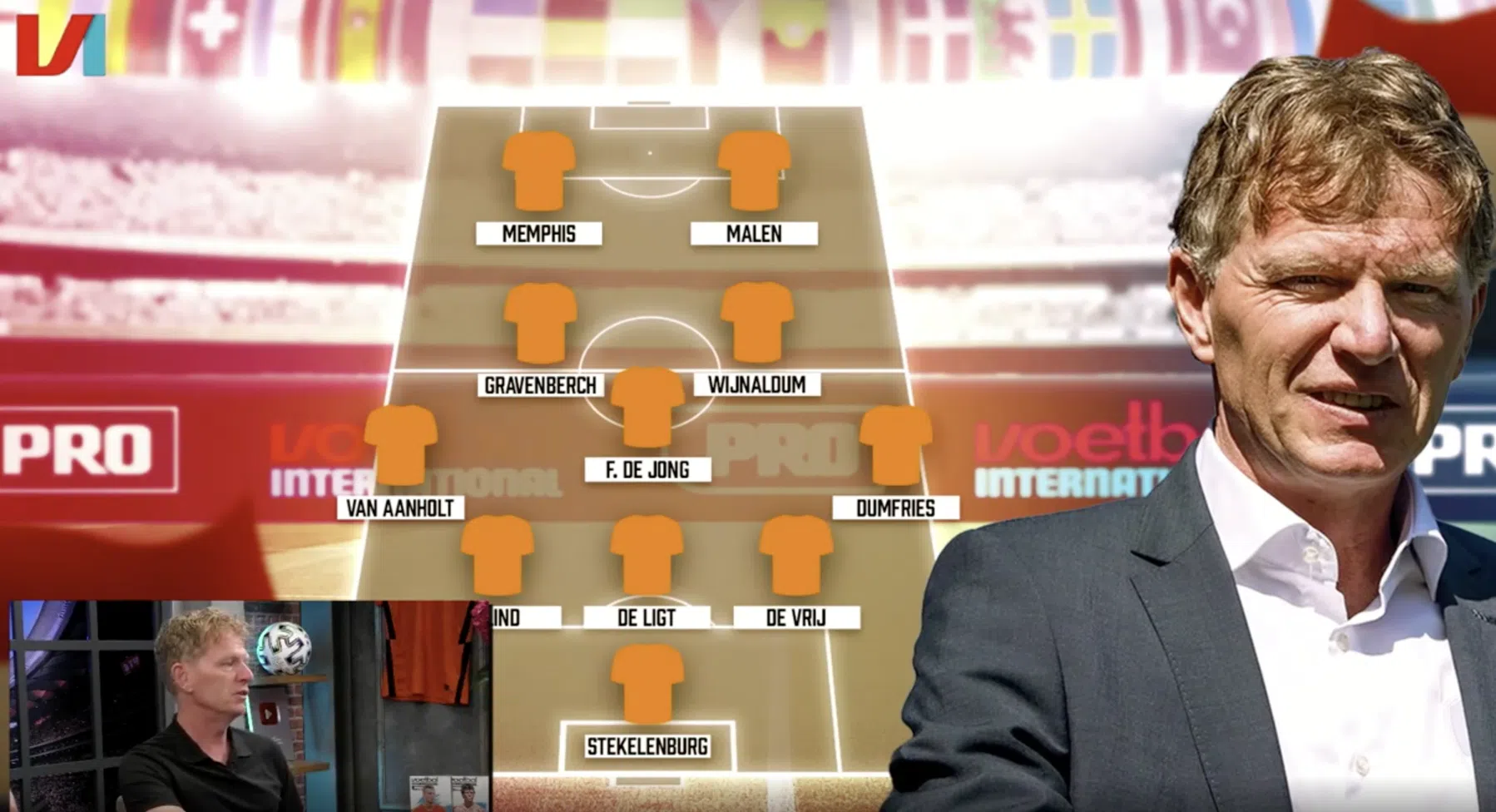 Op zoek naar het ideale Oranje: 'Frenkie als controleur en Malen in de spits'