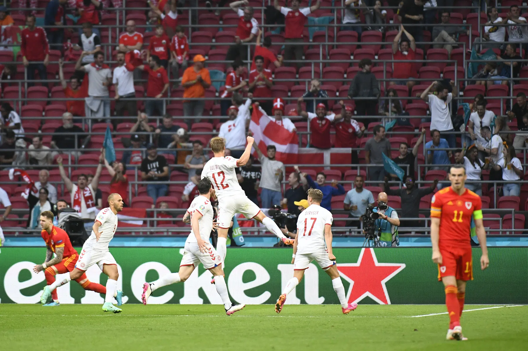 Dolberg voelde zich thuis in de Johan Cruijff Arena