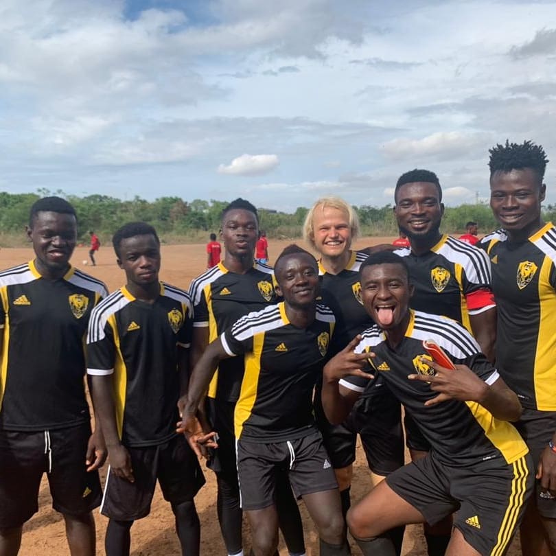 De Nederlander die in het Ghanese amateurvoetbal belandde