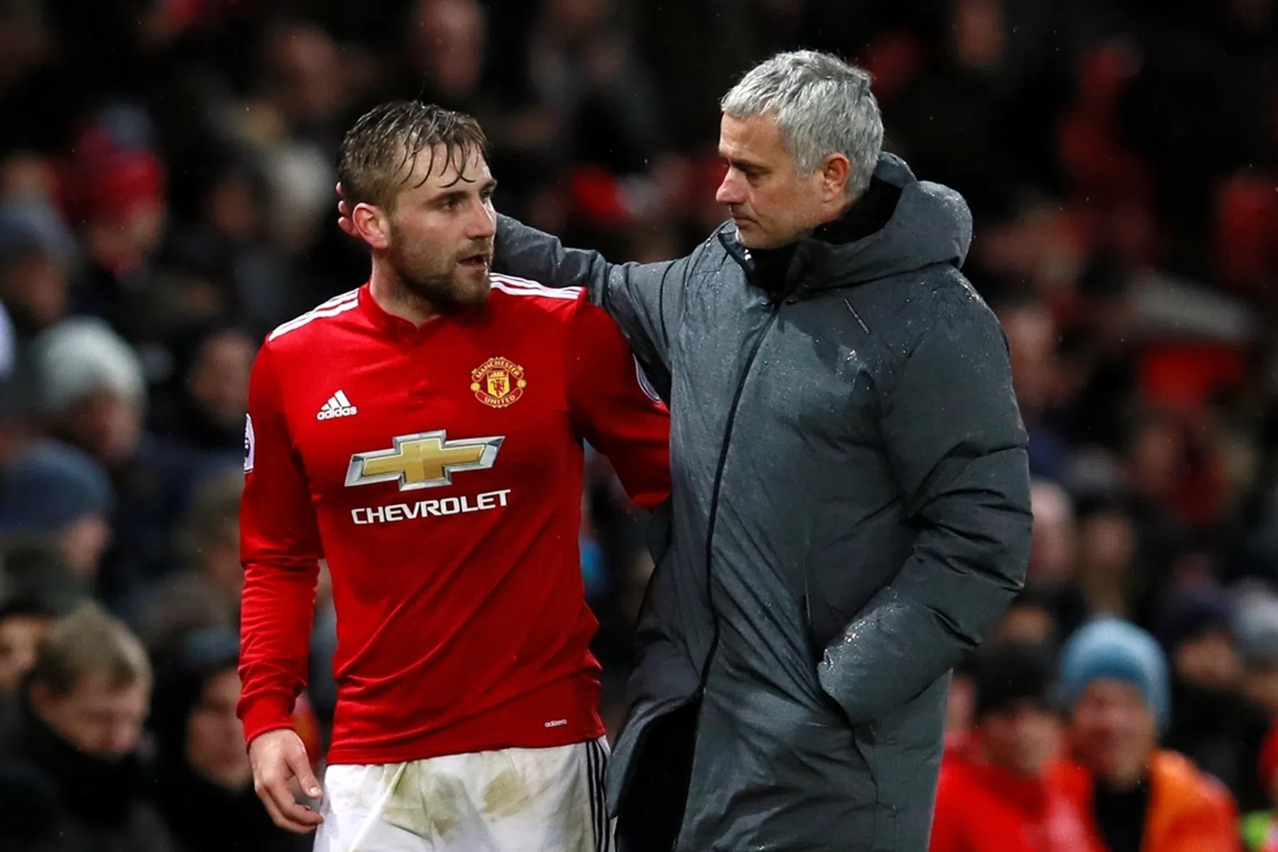 Shaw slaat terug na nieuwe kritiek van Mourinho: 'Ik lach er nu om'
