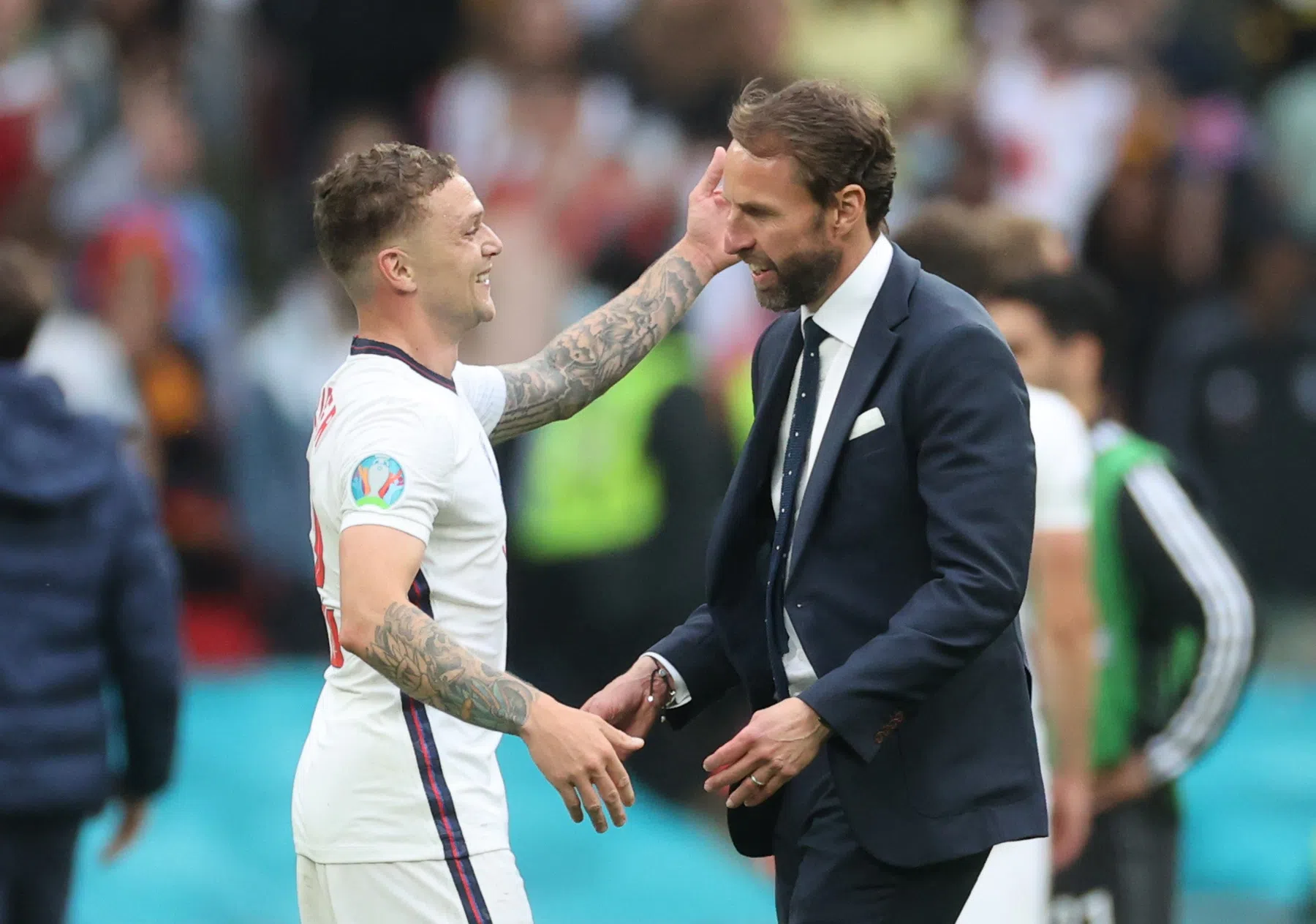Southgate versterkt Engelse defensie: Trippier start in EK-finale