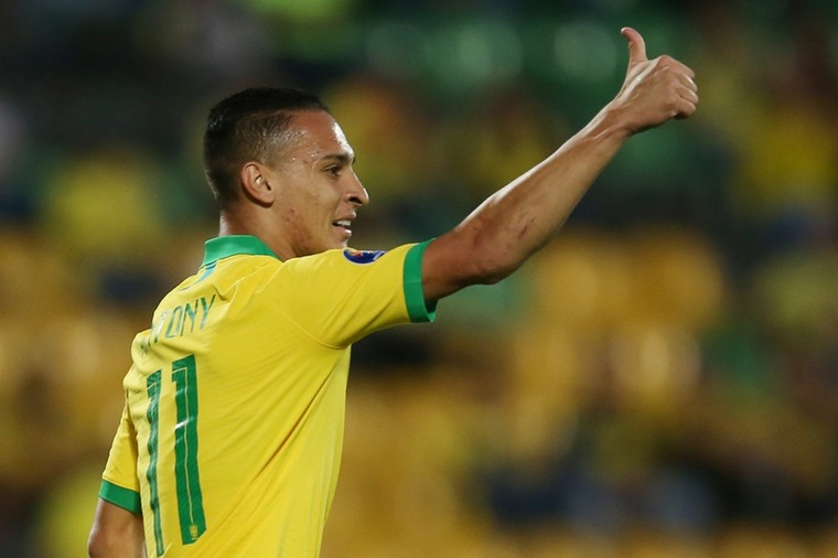 Antony draagt met assist bij aan geslaagde generale repetitie Brazilië