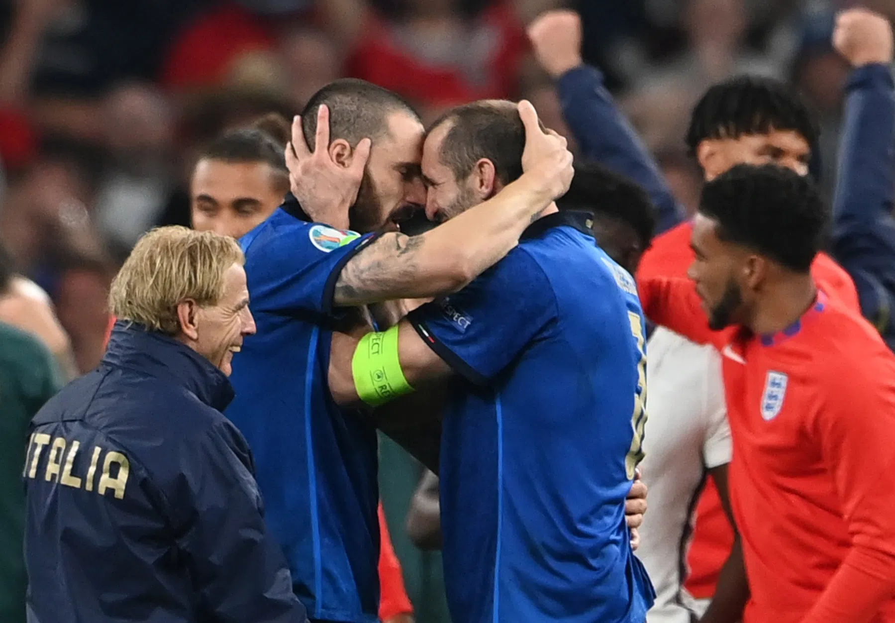 De vriendschap tussen Chiellini en Bonucci gaat verder dan enkel het veld