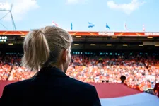 Thumbnail for article:  Sarina Wiegman: de vrouw die een standbeeld verdiende (en kreeg)
