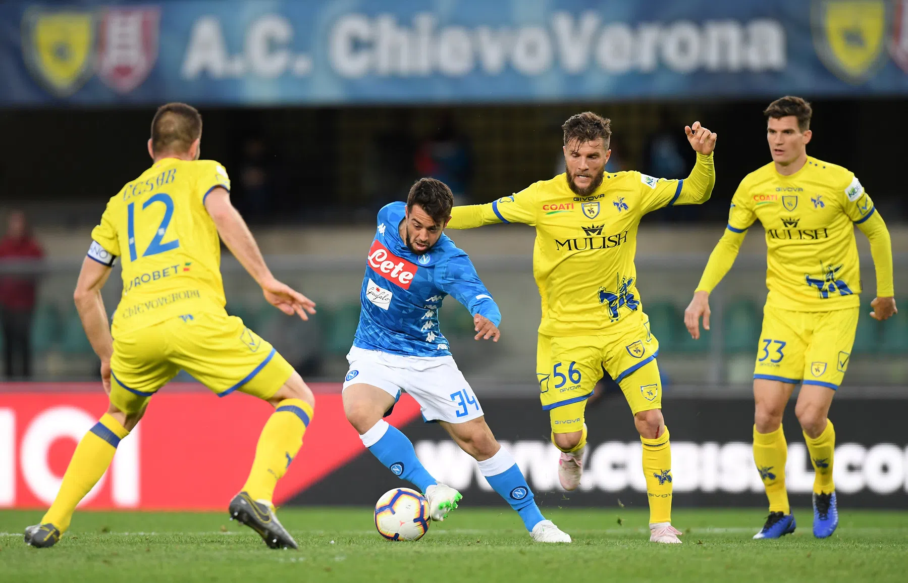 Chievo verdwijnt uit Italiaans profvoetbal