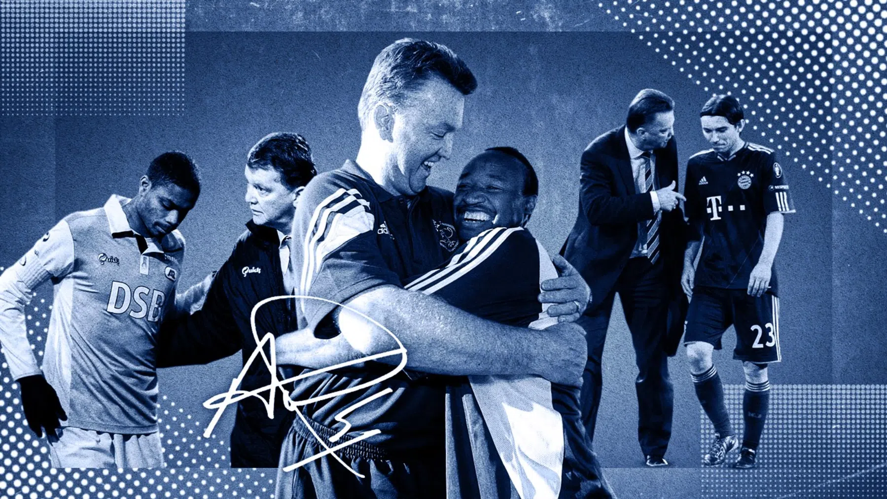 Zo is het om onder Louis van Gaal te werken