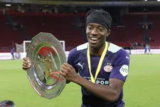 Thumbnail for article: Madueke beaamt: 'Een van mijn beste wedstrijden voor PSV'