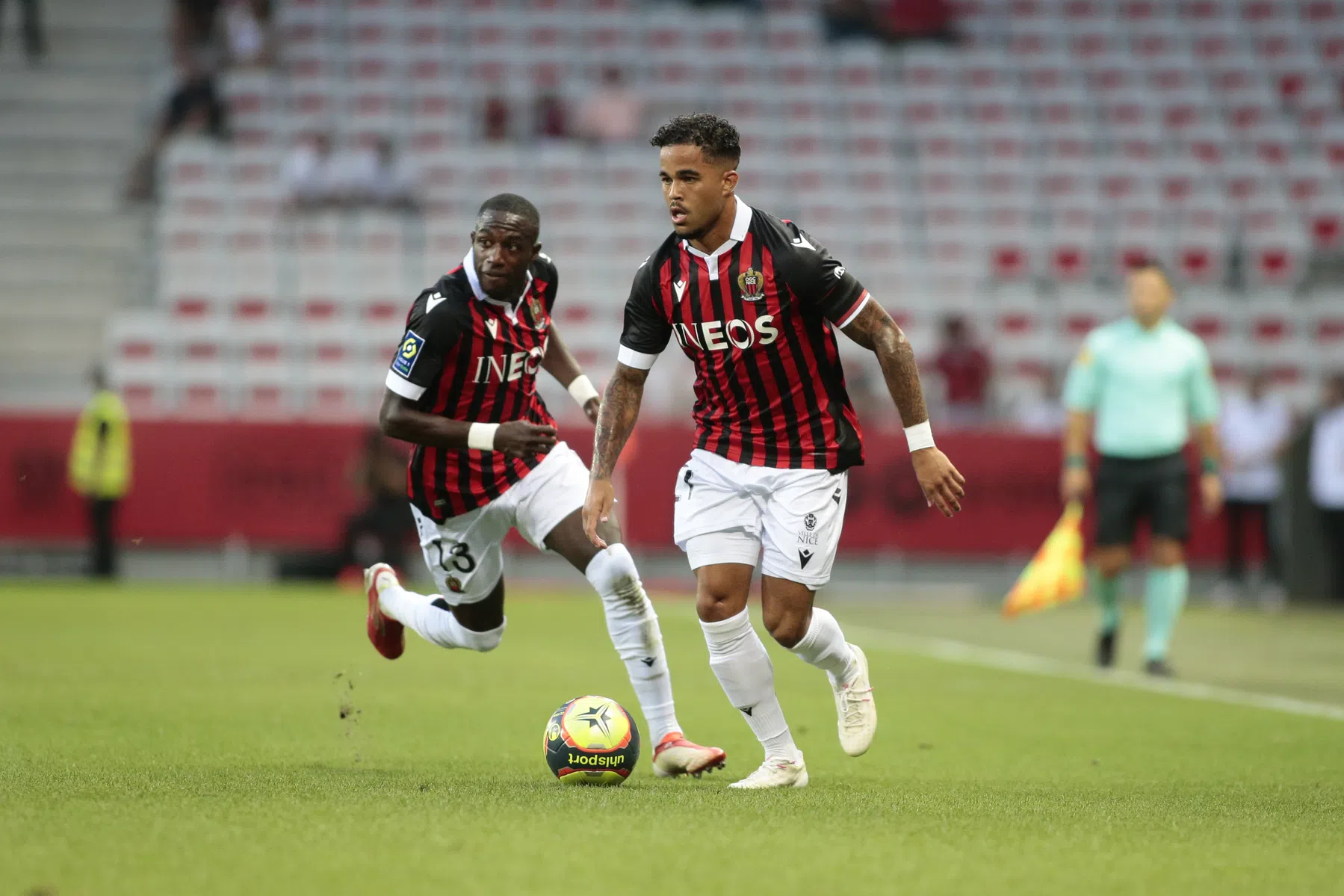 Kluivert en Rosario meteen in de basis bij OGC Nice