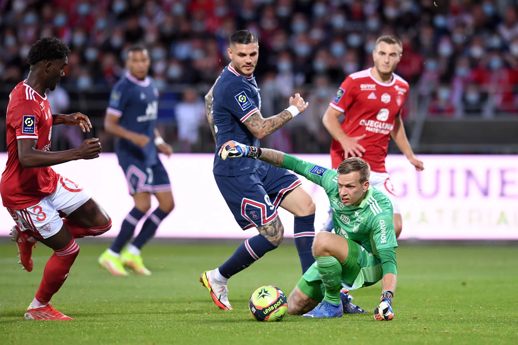 Brest-trainer kritisch op Bizot na wedstrijd tegen PSG