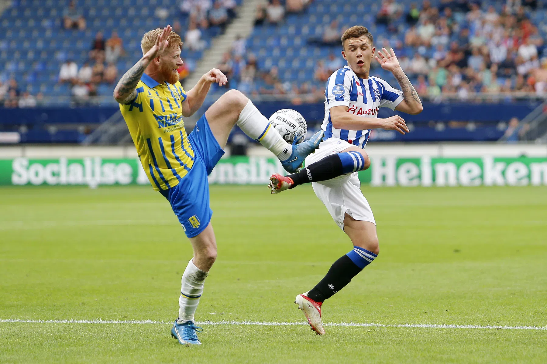 RKC laat Heerenveen na Friese voetbalshow nog flink zweten