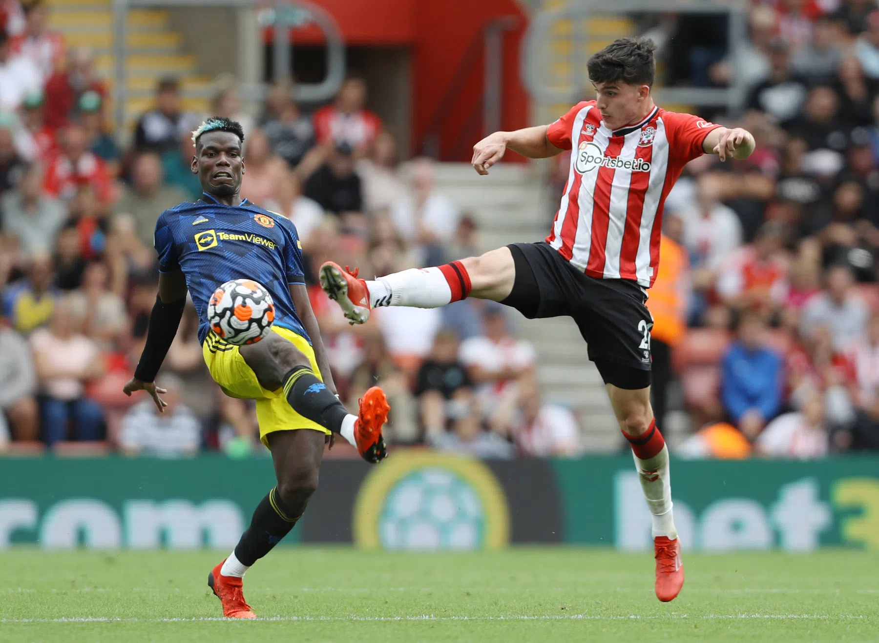 Southampton houdt United op gelijkspel ondanks superaangever Pogba