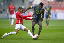Thumbnail for article: Sinisterra etaleert bloedvorm en evenaart beste seizoen voor Feyenoord 