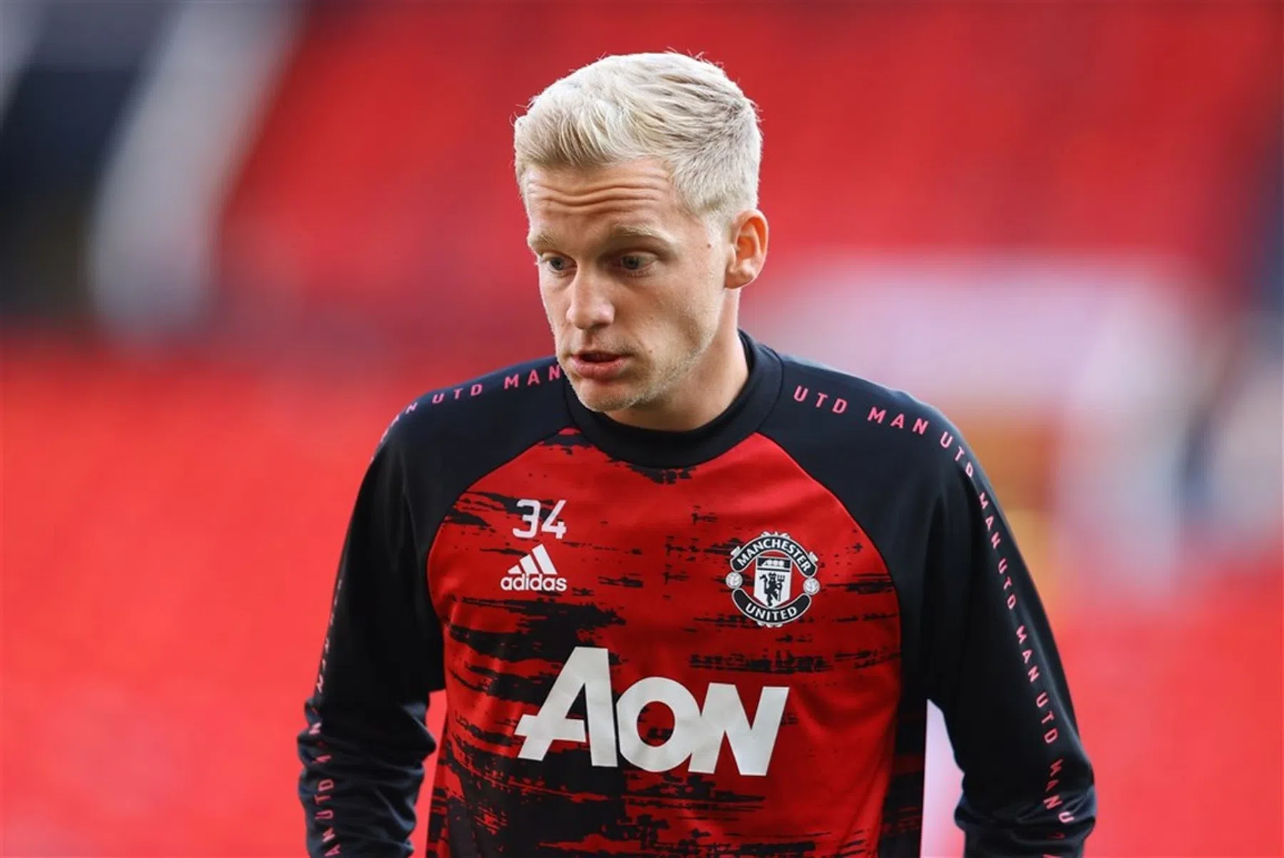 Manchester United houdt vertrek van Van de Beek resoluut tegen