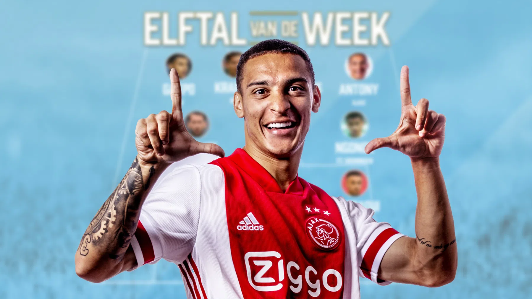 'Mazraoui draait fantastisch seizoen, het is smullen van tandem met Antony'